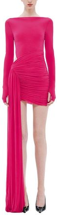 Misha Collection The Sari Long Sleeve Stocking Mini