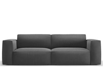 BLOOMINGLOFT 2-Sitzer Designsofa Gaby Samt