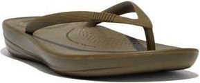 FitFlop iQushion Flip Flop in Mossy at Nordstrom Rack, Size 11