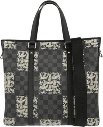Louis Vuitton Pre-owned Vintage Canvas Handtas - Dames - Vintage Handtas - Veelkleurig - ONE Size - Vintage