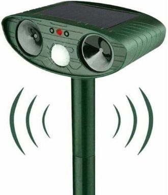 OEM Repelente Ultras&oacute;nico Para Gatos, Repelente Solar Para Gatos, Repelente Ultras&oacute;nico Para Roedores Con Detector De Movimiento, Repelente Impermeable Pa