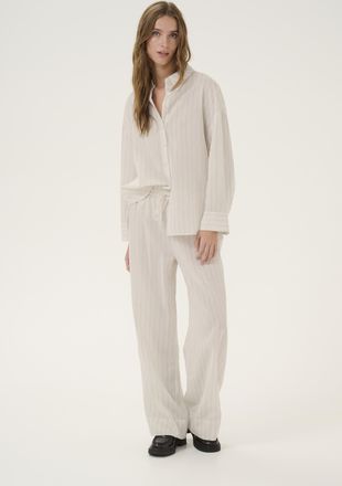 MY ESSENTIAL WARDROBE Casual broek Loose fit cream