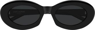 Saint Laurent Sunglasses, female, Black, Size: 52 MM SL 594 Sunglasses