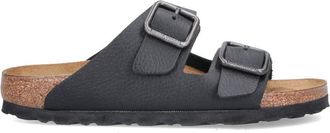 Birkenstock Black Open-Toe Buckle Strap Sandals