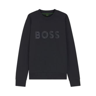 HUGO BOSS Logo-print Crew-neck Sweatshirt