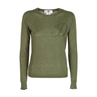 Dee Ocleppo Dames, Truien, Groen, Maat: XL Kasjmier