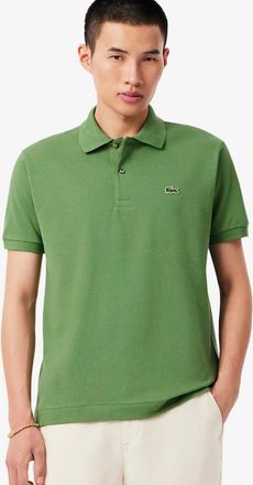 Lacoste Mens Lacoste Classic Fit L.12.12 Original Polo Shirt - Green - Size: 4 medium