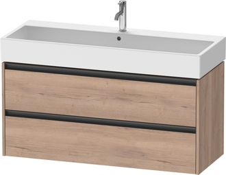 Duravit Meuble Sous-lavabo Suspendu Au Mur Duravit Ketho.2, 2 Tiroirs