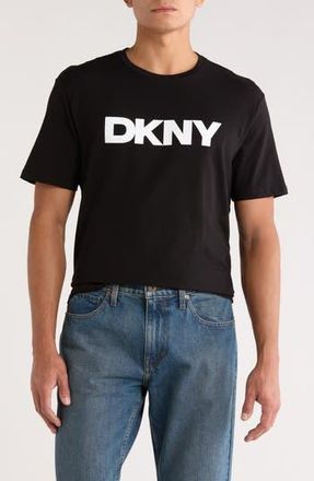 DKNY Hero Logo Graphic T-Shirt in Black at Nordstrom Rack, Size Large