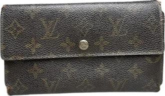 Louis Vuitton Pre-owned Iris Wallet - Dames - Vintage Accessoires - Bruin - ONE Size - Leer - Vintage