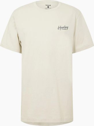 Hurley Hurley Mens Beer Run Ss T Sn99 - Cream - Size: 2X large
