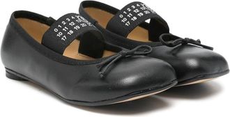 Maison Margiela Ballet flats with logo