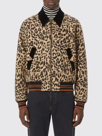 Valentino Bomber di lana animalier Valentino
