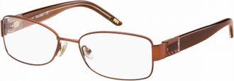 Max Mara Womens Mm1046 Eye Glasses In Brown