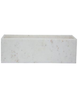 A&B Home Rectangular Marble Tray