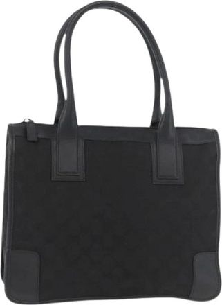 Gucci Pre-owned Handbags, female, Black, Size: ONE SIZE Pre-owned Vintage Hand Bag