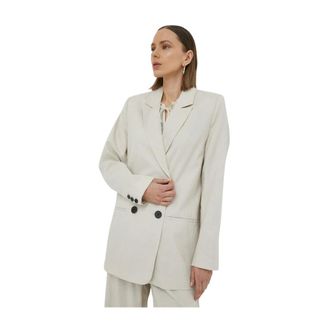 Gestuz Dames, Jassen, Beige, Maat: M