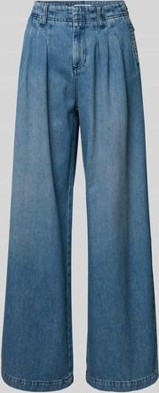 BA&SH Wide Leg Jeans mit Falten Modell TOBY in Hellblau, Gr&ouml;&szlig;e 38