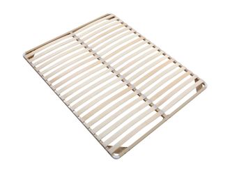 Vente-Unique Rete a doghe 180 x 200 cm 2 x 19 doghe Senza piedi Beige - KALISTA di YSMÉE