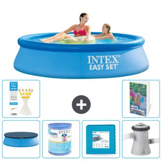 Intex Piscina Easy Set Redonda - 244x61 Cm - 7-piezas S146