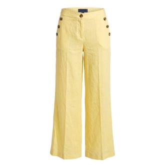 Trussardi yellow Flax Women Womens Pants