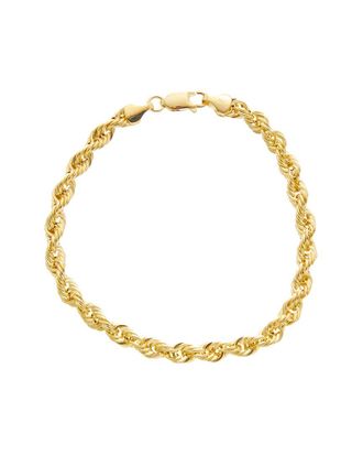 Italian Gold, Inc 14K 5Mm Hollow Rope Bracelet