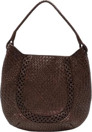 Ibeliv Bolso de Hombro Lamia Tejido - Bags - Mujer - Marr&oacute;n - ONE SIZE