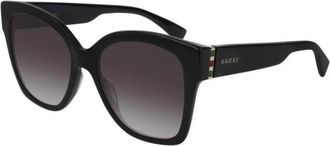Gucci Sunglasses, female, Black, 54 MM, Oversized Square Sunglasses