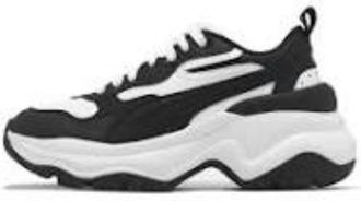 Puma (WMNS) PUMA Cilia Wedge Black White 393915-07