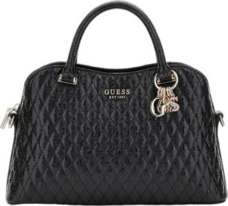 Guess Bolso Satchel Betula - Bags - Mujer - Negro - ONE SIZE