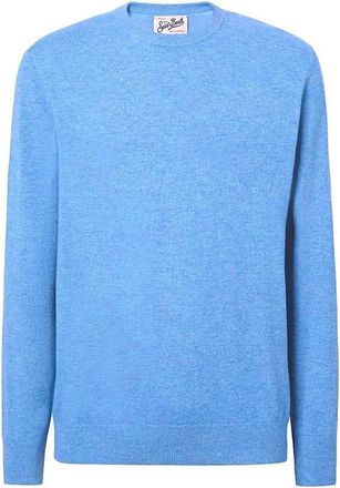 MC2 Saint Barth Maglia a girocollo - Heren - Ronde hals truien - Blauw - S - Truien & Vesten