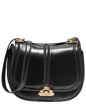 Cole Haan Celenea Leather Saddle Bag