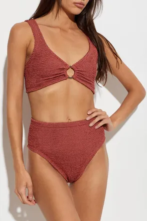 Hunza G Two-piece Swimsuit Nadine, Womens, Red