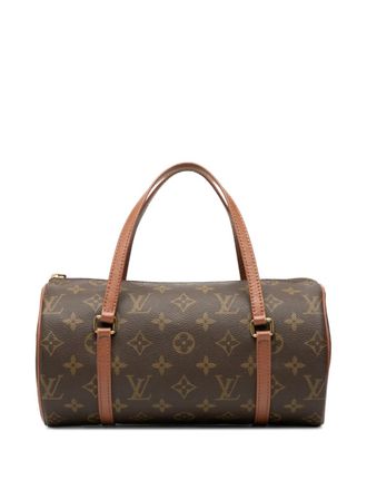 Louis Vuitton 1993 Papillon 26 handtas met monogram - Bruin