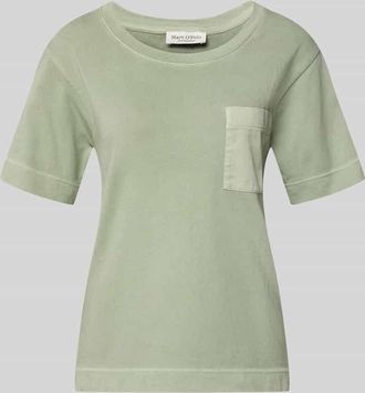 Marc O'Polo Regular Fit Strick-Shirt aus reiner Baumwolle in Hellgruen, Gr&ouml;&szlig;e XXL