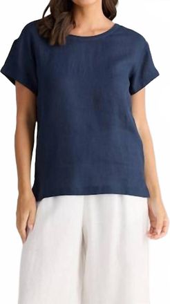 Holiday Captain Tee In Navy