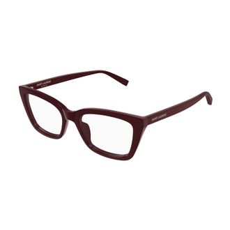 Saint Laurent unisex, Accessoires, Rood, Maat: 53 MM