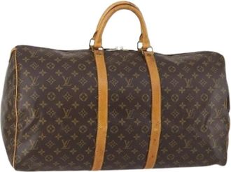 Louis Vuitton Pre-owned Weekend Bags, female, Brown, Size: ONE SIZE Pre-owned Canvas louis-vuitton-bags