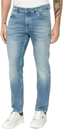 HUGO BOSS Jeans - Heren - Slim Fit Jeans - Blauw - W36 - Jeans