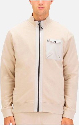 Luke 1977 Mens Luke 1977 Sutton 1000 Zip Through Sweat Stone - Cream - Size: 42