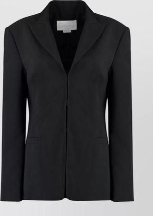 Genny tailored tech fabric jacket