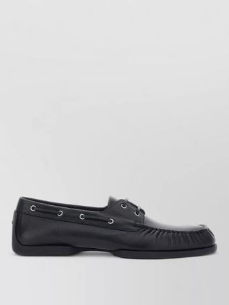 Jil Sander calf leather loafers