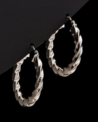 Italian Gold, Inc 14K Italian Gold Twist Hoops