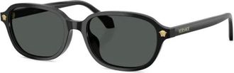 Versace Zonnebrillen - Dames - Zonnebrillen - Zwart - 53 MM - Accessoires