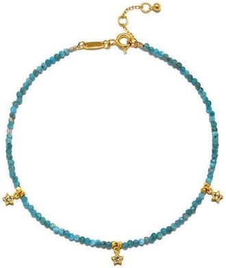 Satya Jewelry Blue moonstone anklet at Nordstrom
