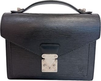 Louis Vuitton Black Epi Leather Shoulder Bag (Pre-Owned)