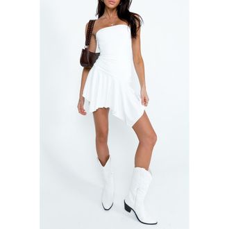 Princess Polly Adonis Minidress in White at Nordstrom, Size 10