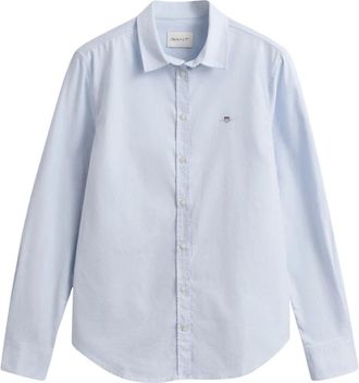 GANT Camicia Oxford Stretch Classica - - Blouses & Shirts - Donna - Blu - S