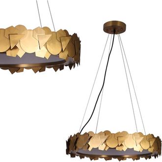 Milagro Lámpara colgante led soho gold 24W