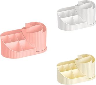 OEM Caja De Almacenamiento Para Escritorio - 20,5 X 11,6 X 11 Cm - Para Labiales Cosm&eacute;ticos Bol&iacute;grafos Papeler&iacute;a - 1 Unidad